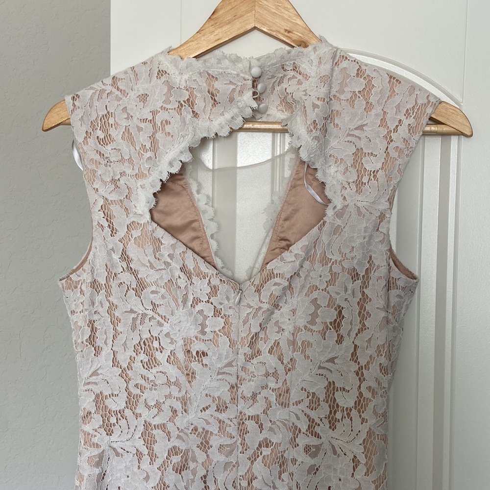 Tailored dress. Used for rehearsal dinner, worn only a few hours. From Nordstrom - Picture 3 of 4